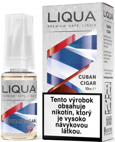 Liqua Elements Cuban Cigar 6mg 10ml kubánský doutník