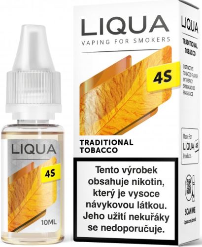 Liqua 4S Traditional Tobacco 20mg