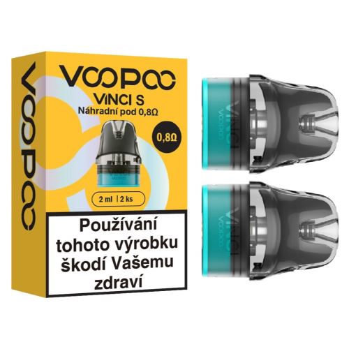 Voopoo Vinci S cartridge 0,8ohm 2ml 2ks
