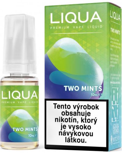 Liqua Elements Two Mints 6mg 10ml máta s mentolem