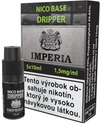Imperia Nico Base Dripper 1,5mg 5x10ml