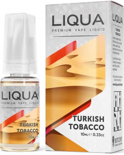 Liqua Elements Turkish Tobacco 0mg 10ml turecký tabák