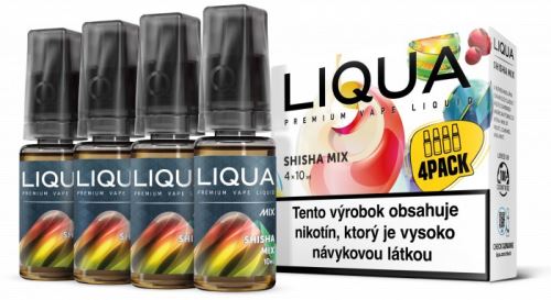 Liqua Mix Shisha Mix 12mg 4x10ml vodní dýmka