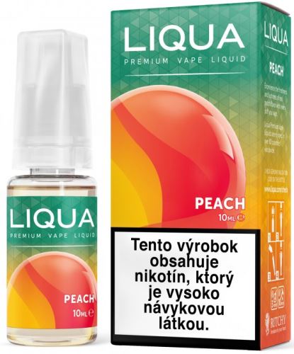 Liqua Elements Peach 18mg 10ml broskev