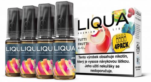 Liqua Mix Tutti Frutti 6mg 4x10ml DOPRODÁNO