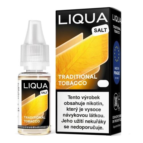 Liqua Salt Traditional Tobacco 10ml 10mg