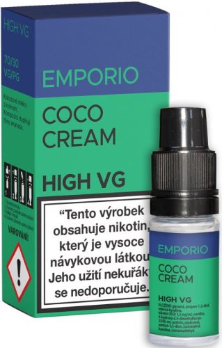 Emporio High VG Coco Cream 0mg 10ml