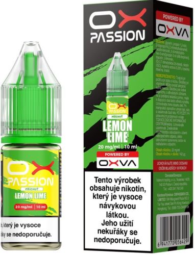 OXVA OX Passion Nic SALT Lemon Lime 20mg 10ml