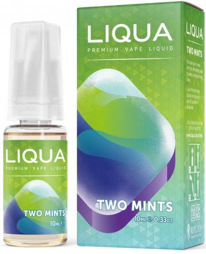 Liqua Elements Two Mints 0mg 10ml máta s mentolem