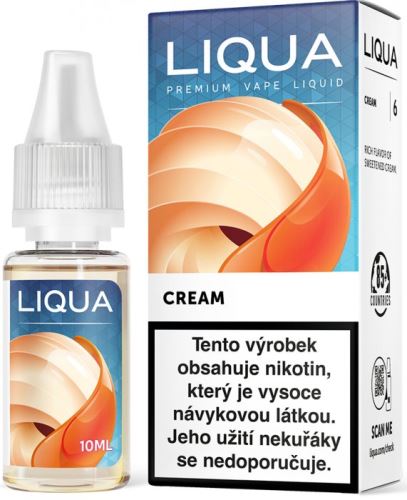 Liqua Elements Cream 0mg 10ml smetana DOPRODÁNO