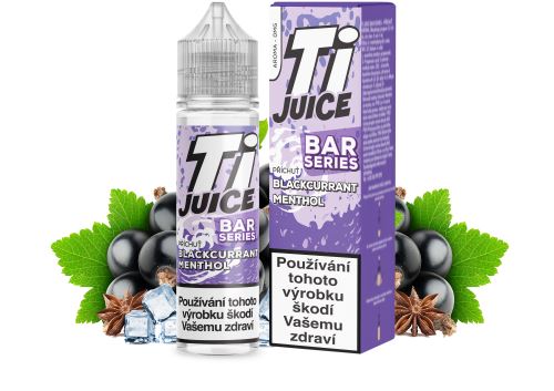 TI Juice Bar Blackcurrant Menthol 10ml/60 TI Juice Bar Blackcurrant Menthol 10ml/60