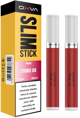 Oxva Slim Stick předplněný pod Lychee Ice 20mg Nic Salt Oxva Slim Stick předplněný pod Lychee Ice 20mg Nic Salt