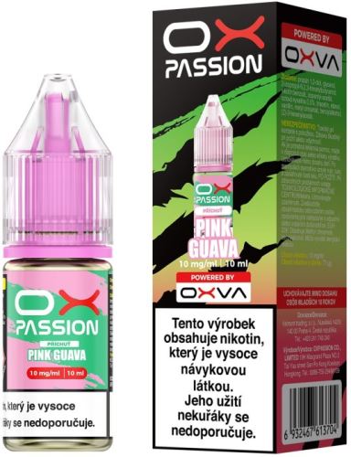 OXVA OX Passion Nic SALT Pink Guava 10mg 10ml OXVA OX Passion Nic SALT Pink Guava 10mg 10ml