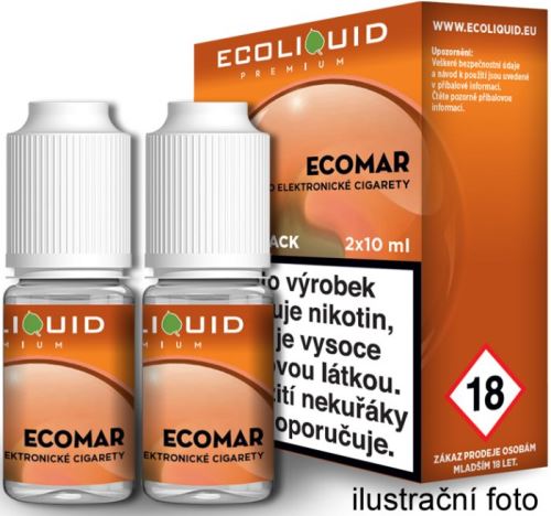 Ecoliquid Ecomar 0mg 2x10ml