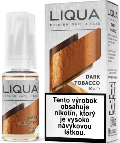 Liqua Elements Dark Tobacco 12mg 10ml tmavý tabák