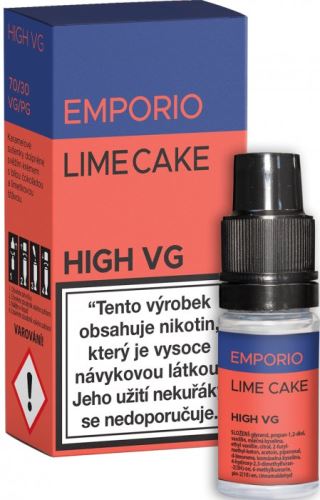 Emporio High VG Lime cake 6mg 10ml