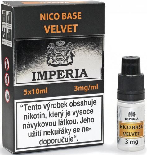 Imperia Nico Base Velvet 3mg 5x10ml
