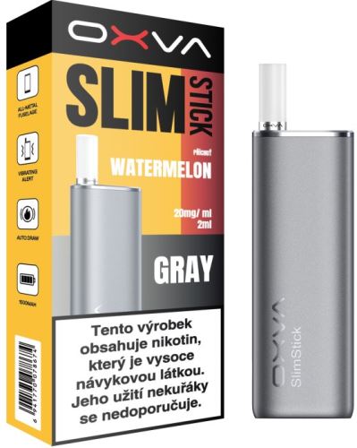 Oxva Slim Stick Kit Gray 20mg Nic Salt