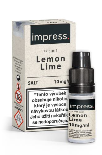 Impress Salt Lemon Lime 10ml 10mg
