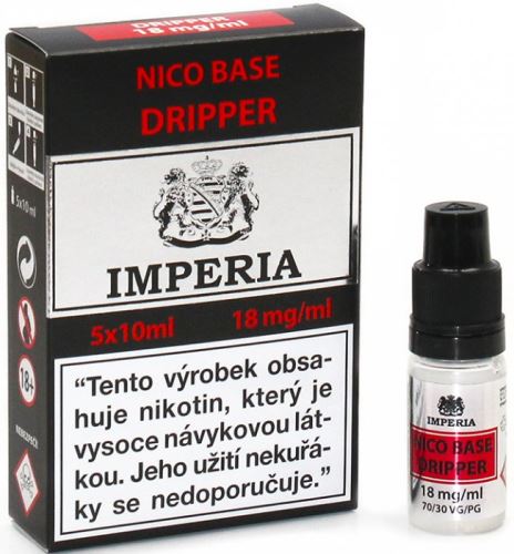 Imperia Nico Base Dripper 18mg 5x10ml