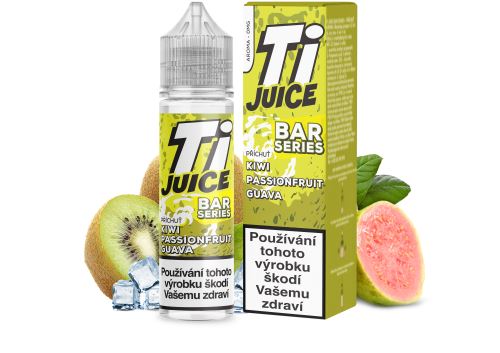 TI Juice Bar Kiwi Passionfruit Guava SnV 10ml/60 TI Juice Bar Kiwi Passionfruit Guava SnV 10ml/60
