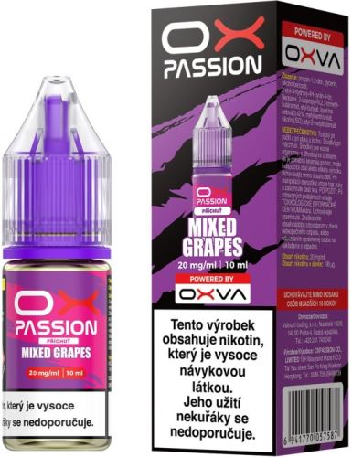 OXVA OX Passion Nic SALT Mixed Grapes 20mg 10ml