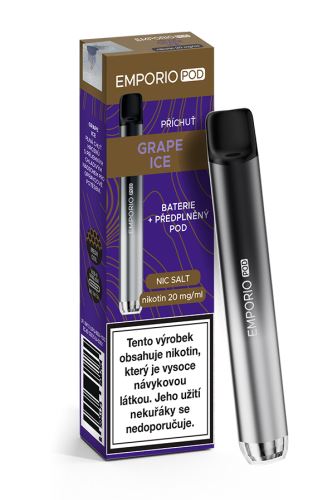 Emporio Pod Grape Ice Nic Salt 20mg 500mAh