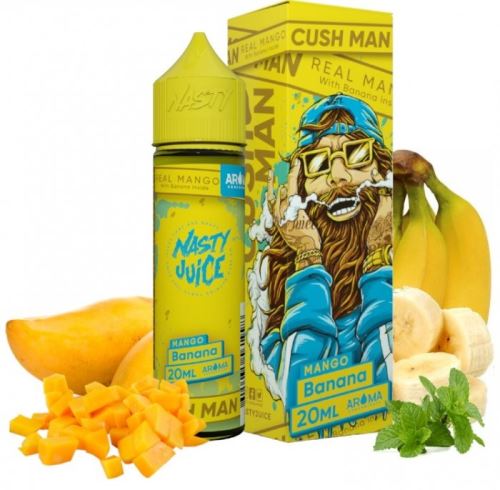 Nasty Juice CushMan Shake and Vape Banana Mango 20ml DOPRODÁNO