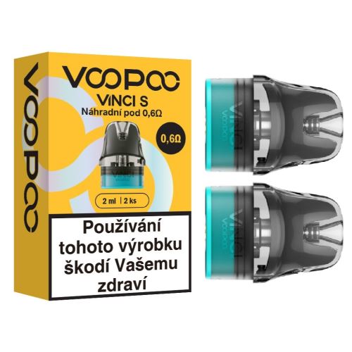 Voopoo Vinci S cartridge 0,6ohm 2ml 2ks