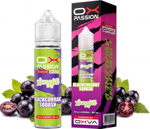 OXVA OX Passion Aroma Blackcurrant Squash SnV 10/60ml OXVA OX Passion Aroma Blackcurrant Squash SnV 10/60ml