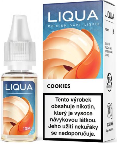 Liqua Elements Cookies 18mg 10ml sušenka