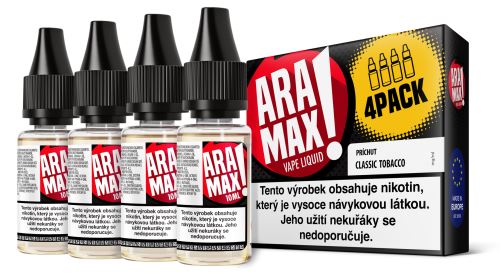 Aramax Classic Tobacco 4x10ml 18mg Aramax Classic Tobacco 4x10ml 18mg