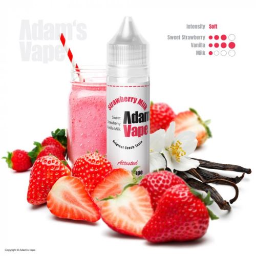 Adam's Vape Strawberry Milk 12/60ml