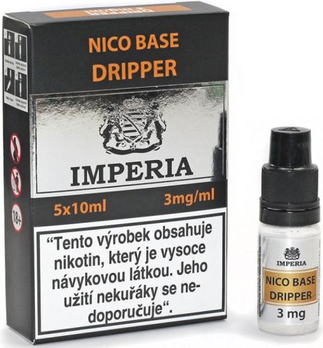 Imperia Nico Base Dripper 3mg 5x10ml