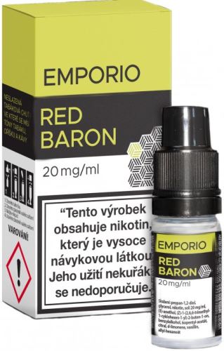 Emporio RED BARON SALT liquid příchuť červeného a černého rybízu s lékořicí 20mg 10ml