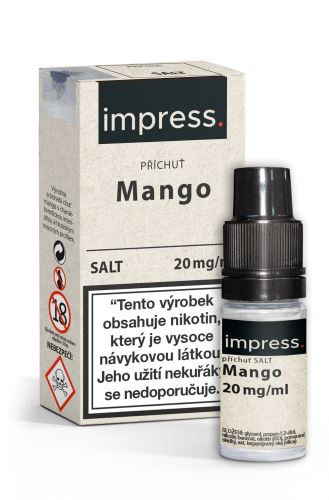 Impress Salt Mango 10ml 20mg Impress Salt Mango 10ml 20mg