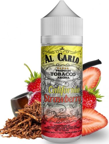 Al Carlo S&V California Strawberry 15ml/120