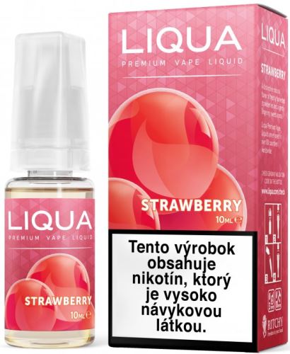 Liqua Elements Strawberry 6mg 10ml jahoda