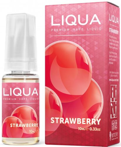 Liqua Elements Strawberry 0mg 10ml jahoda