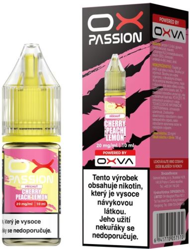 OXVA OX Passion Nic SALT Cherry Peach Lemon 20mg 10ml