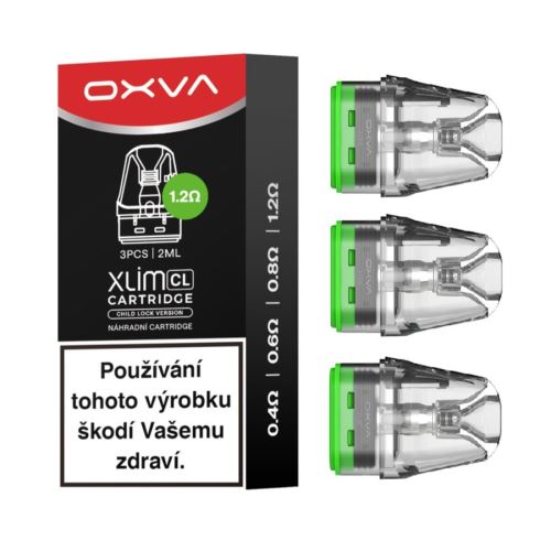 OXVA Xlim V3 cartridge Top Fill 1,2ohm 2ml 3ks