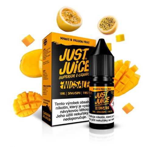 Just Juice Salt Mango Passion Fruit