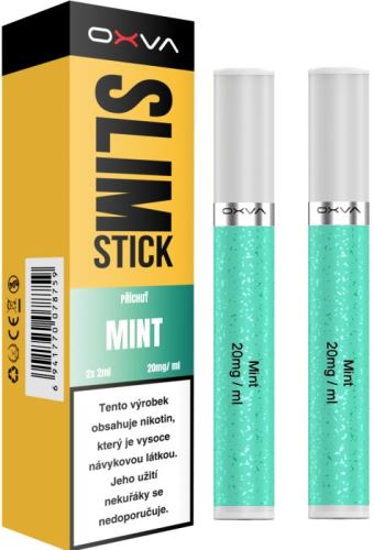 Oxva Slim Stick předplněný pod Mint 20mg Nic Salt Oxva Slim Stick předplněný pod Mint 20mg Nic Salt