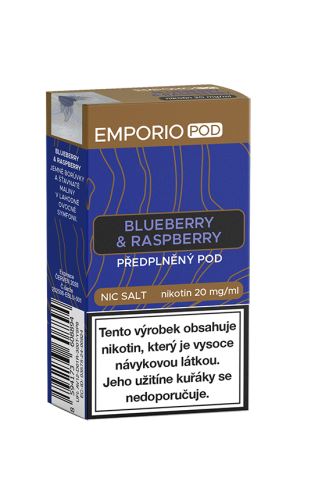 Emporio Pod Blueberry Raspberry Nic Salt 20mg 2ml