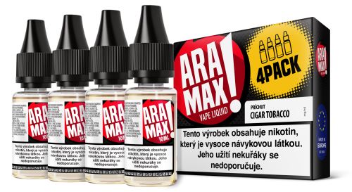 Aramax Cigar Tobacco 4x10ml 18mg