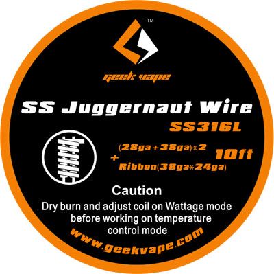 odporový drát GeekVape Juggernaut SS316