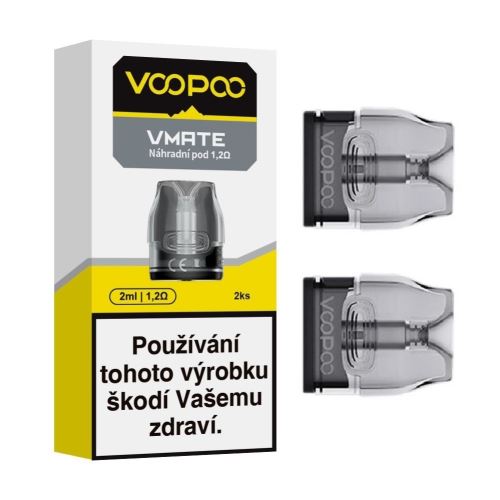 Voopoo Vmate V2 Pod 1,2Ohm 2ml 2ks Voopoo Vmate V2 Pod 1,2Ohm 2ml 2ks