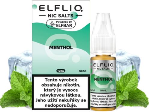 ELFLIQ Nic SALT Menthol 20mg 10ml