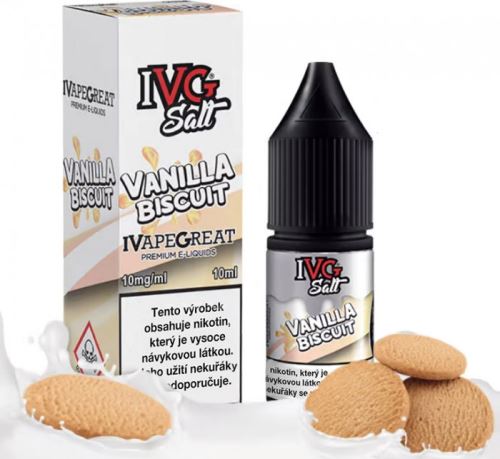 IVG Salt Vanilla Biscuit 10mg 10ml
