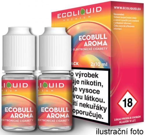 Ecoliquid Ecobull energy drink 18mg 2x10ml